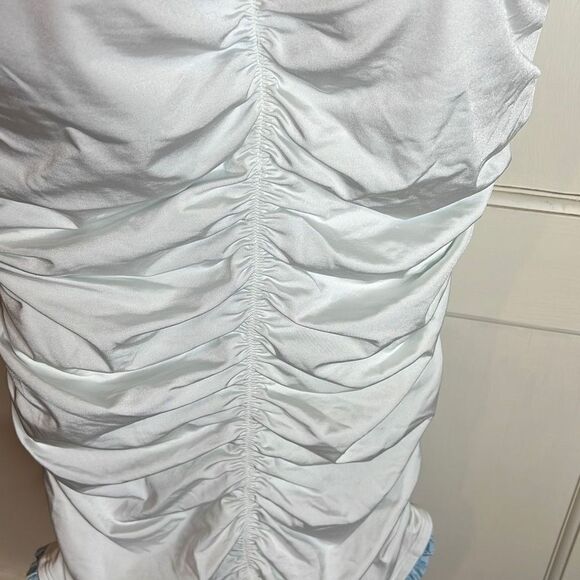 Alice in Wonderland Ruched one Piece Bikini Plus Size 14 D/DD New - Picture 3 of 6